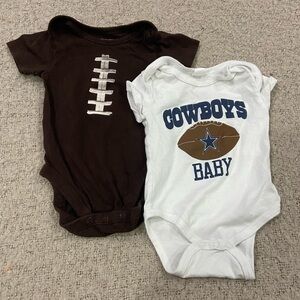 Football Onesies 6MO